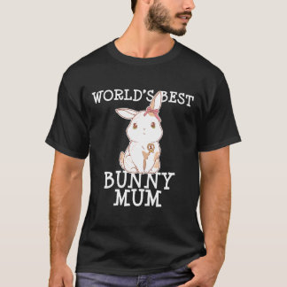 Camiseta O melhor coelho da Mãe Legal do mundo, coelho coel