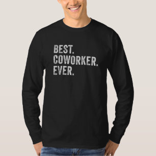 Camiseta O Melhor Colega De Trabalho, Engraçado, Vintage, S