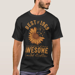 Camiseta O melhor de 1969 de tantos anos de ser incrível