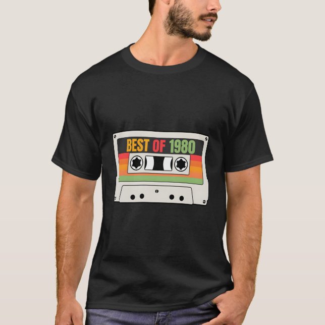 Camiseta O Melhor De 1980 Bem-Vindo Aos 43 (Frente)