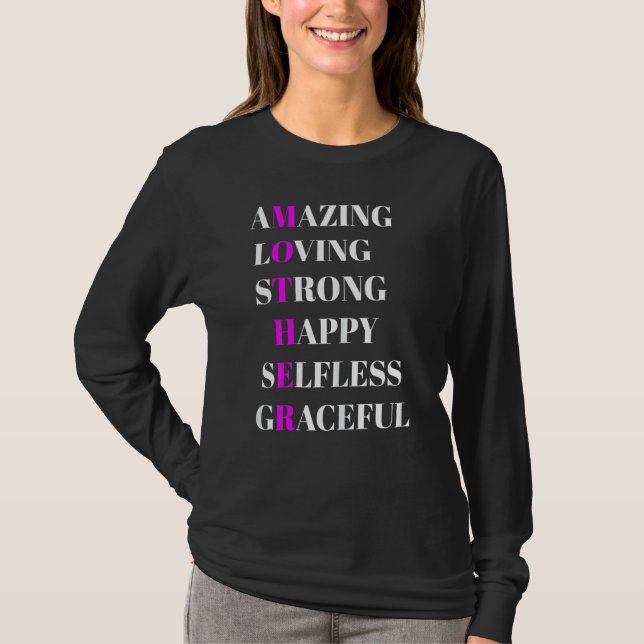Camiseta O melhor Dia de as mães das mulheres complementa a (Frente)