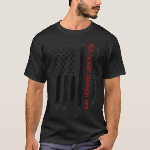Camiseta O Melhor Dia de os pais Freakin Avô De Todos Nós