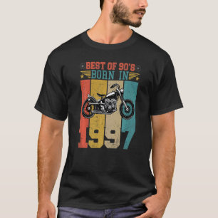 Camiseta O Melhor Do Nascer Dos Anos 90 Em Motocicleta B De