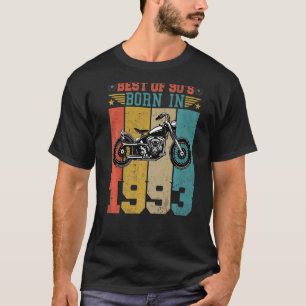 Camiseta O Melhor Do Nascer Dos Anos 90 Em Motocicleta B De