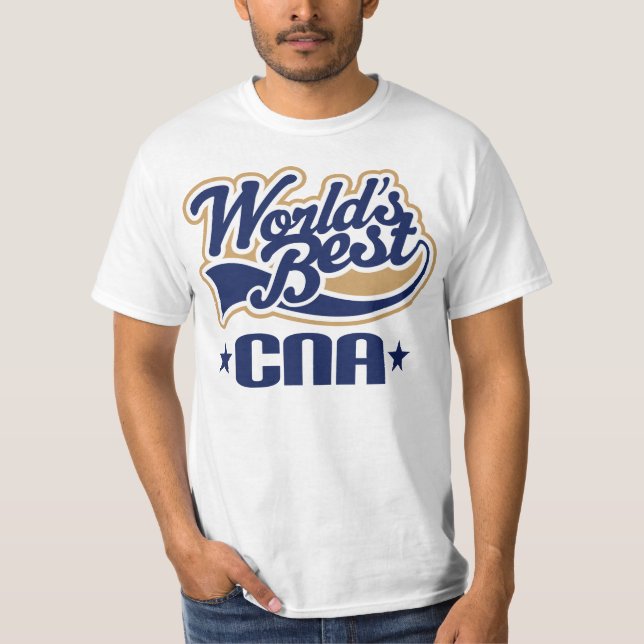 Camiseta O melhor dos mundos PODE assistente de nutrição (Frente)