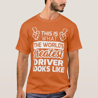 Camiseta O melhor driver do mundo 27s nunca