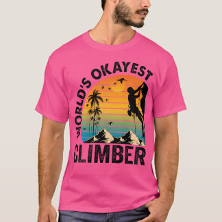 Camiseta O Melhor Escalador Do Mundo Escala Montanha Boulde