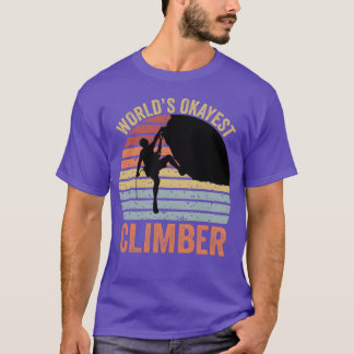 Camiseta O Melhor Escalador do Mundo Família de Escaladores