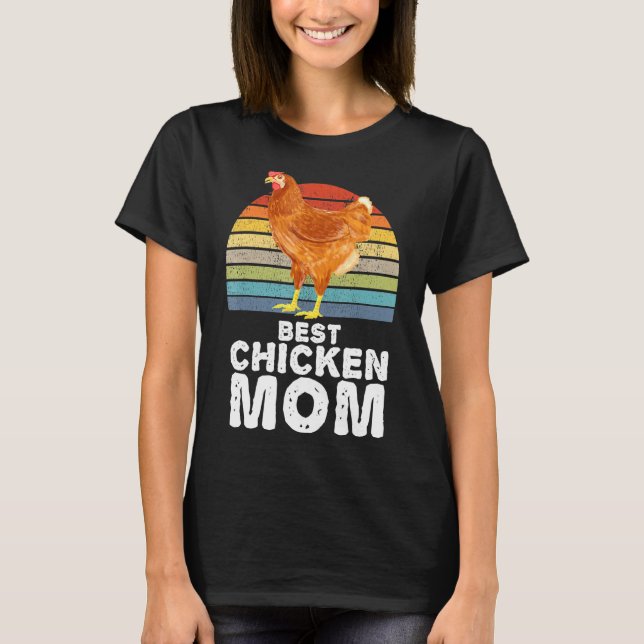 Camiseta O melhor frango de fazendeiro da mãe (Frente)