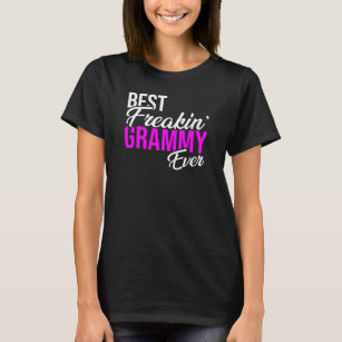 Camiseta O melhor Freakin Grammy das mulheres nunca