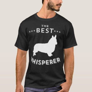 Camiseta O melhor galês Corgi Whisperer Dog & Welsh Corgi