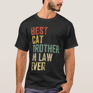 Camiseta O Melhor Gato Do Dia Dos Pais Irmão De Lei Alguma 