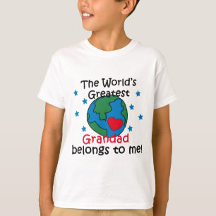 Camiseta O melhor Grandad pertence-me