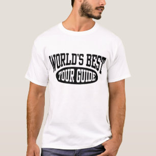 Camiseta O melhor guia turística do mundo