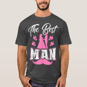 Camiseta O Melhor Homem do Noivo Bacharel 
