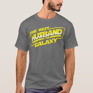 Camiseta O melhor Hus do melhor Dia de os pais da Galáxia