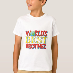 Camiseta O melhor irmão do mundo