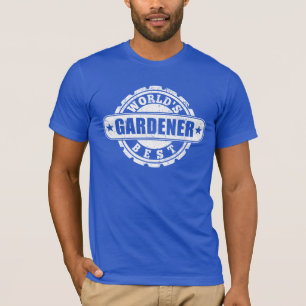 Camiseta O melhor jardineiro do mundo
