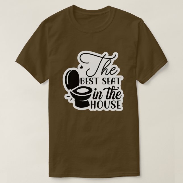 Camiseta O melhor lugar da casa01 (Frente do Design)