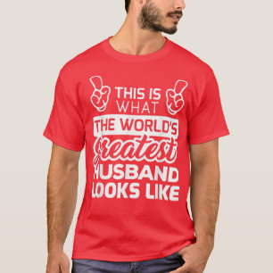 Camiseta O melhor marido do mundo de todos os tempos
