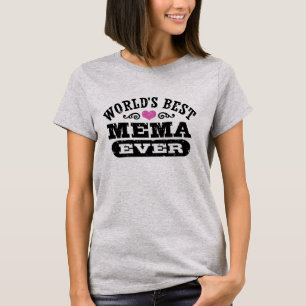 Camiseta O melhor Mema do mundo nunca