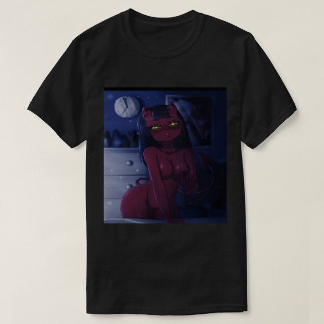 Camiseta O Melhor Meru, o Sucubus, bonito e sem sono (Frente do Design)