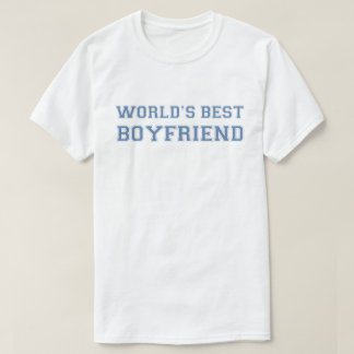 Camiseta O melhor namorado do mundo