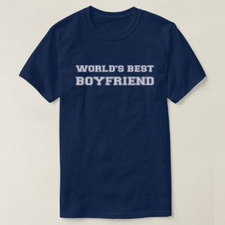 Camiseta O melhor namorado do mundo