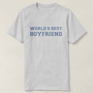 Camiseta O melhor namorado dos mundos