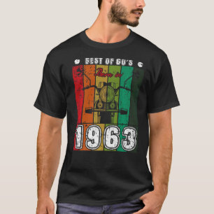 Camiseta O Melhor Nascer Dos Anos 60 Em 1963