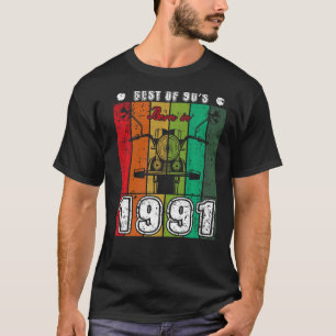 Camiseta O Melhor Nascer Dos Anos 90 Em 1991