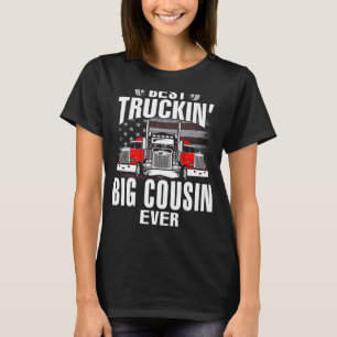 Camiseta O melhor navio de caminhões, o grande condado de t
