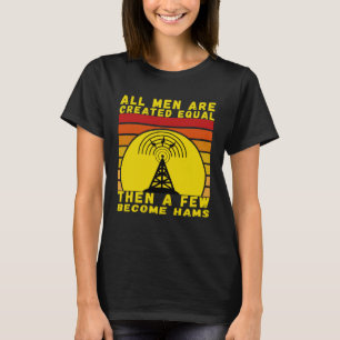 Camiseta O melhor operador de rádio amador que eu adoro rad