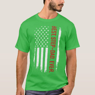 Camiseta O melhor padrasto de todos nós, americanos, para p