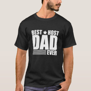 Camiseta O melhor pai anfitrião de ideias de ofertas de dia