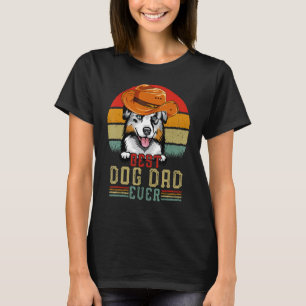 Camiseta O Melhor Pai Australiano De Cachorro De Shepherd D