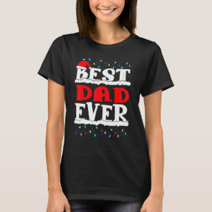 Camiseta O melhor Pai da família natalícia lança Papais noe