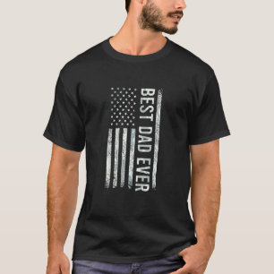 Camiseta O Melhor Pai Da Força Aérea Americana Para Camufla