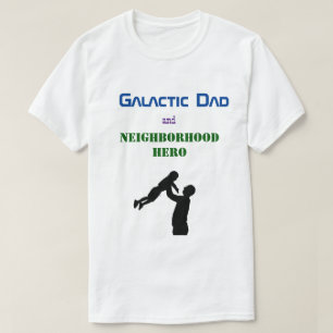 Camiseta O melhor Pai da Galáxia - Presente de Espaço Engra