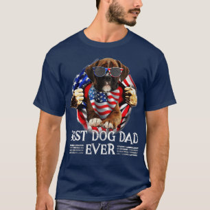 Camiseta O Melhor Pai De Boxer Alguma Vez Presente De Bande