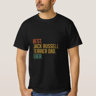 Camiseta O Melhor Pai De Cachorro De Jack Russell