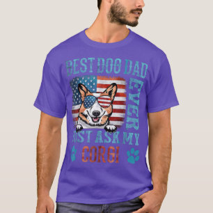 Camiseta O Melhor Pai De Cachorro Já Perguntou Minha Bandei