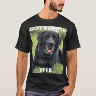 Camiseta O Melhor Pai De Cães Alguma Vez Foto Para A Puppy 