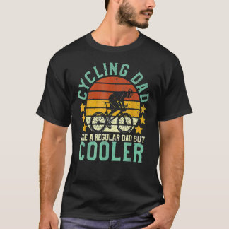 Camiseta O melhor Pai de ciclismo de montanhês cavaleiro ca