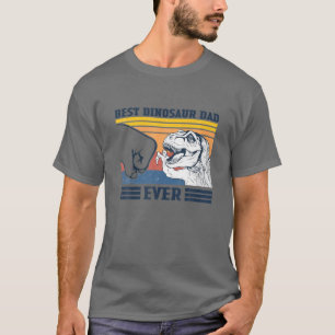 Camiseta O MELHOR PAI DE DINOSSAUR NUNCA Dia de os pais Nat