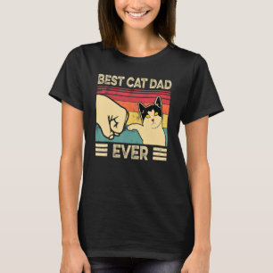 Camiseta O Melhor Pai De Gato Cats De Vintage 7