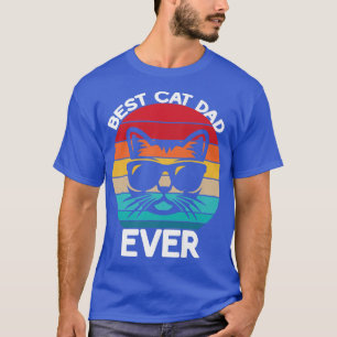 Camiseta O Melhor Pai De Gato De Todos Os Gatos Amplia O Di