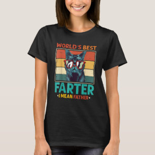 Camiseta O Melhor Pai De Gato Do Mundo...