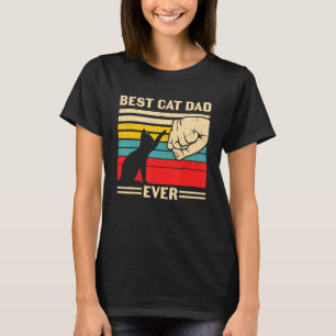 Camiseta O melhor Pai de gato do pai