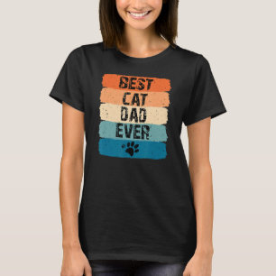 Camiseta O Melhor Pai de Gato dos Homens